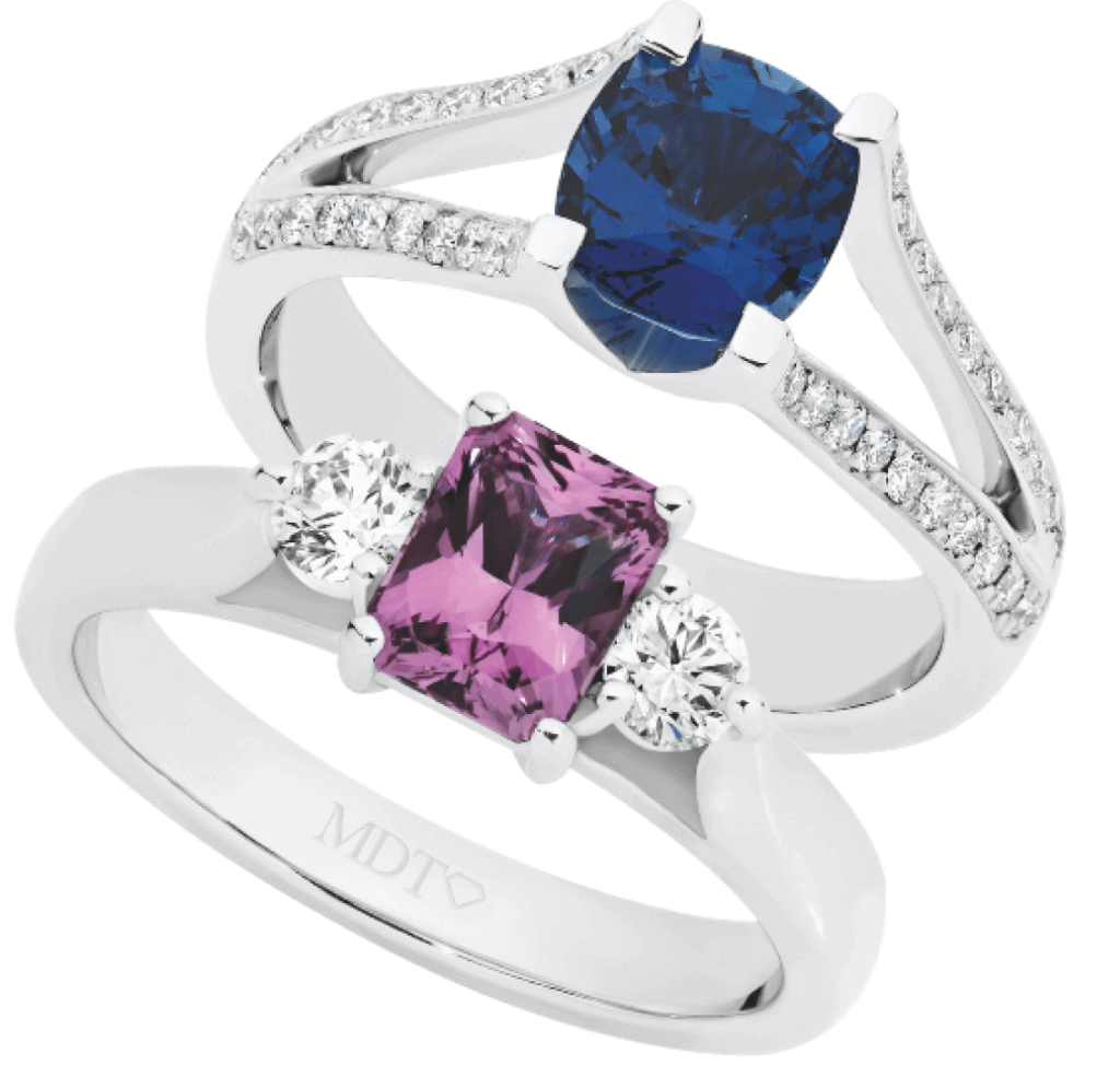 sapphire engagement rings